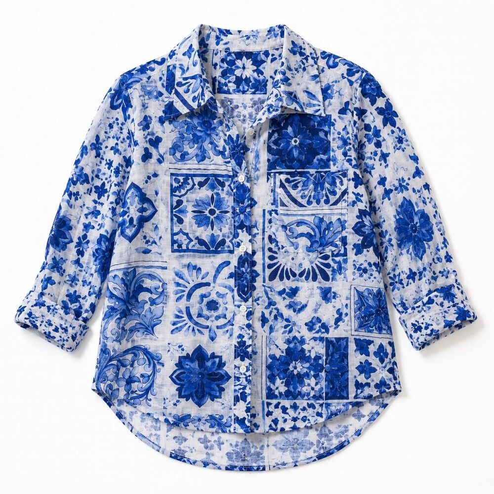Unbranded Women's Blue Blouse